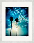 Bubbles and Sky Sticks Framed print 27x35 cm / 11x14″ White frame 17