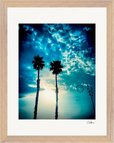 Bubbles and Sky Sticks Framed print 27x35 cm / 11x14″ Wood frame 34