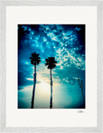 Bubbles and Sky Sticks Framed print 30x40 cm / 12x16″ White frame 15