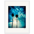Bubbles and Sky Sticks Framed print 30x40 cm / 12x16″ White frame 7