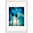 Bubbles and Sky Sticks Framed print 30x45 cm / 12x18″ White frame 16