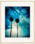 Bubbles and Sky Sticks Framed print 40x50 cm / 16x20″ Wood frame 31