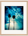 Bubbles and Sky Sticks Framed print 40x50 cm / 16x20″ Wood frame 35