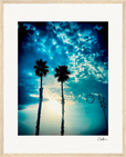 Bubbles and Sky Sticks Framed print 40x50 cm / 16x20″ Wood frame 31