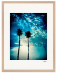 Bubbles and Sky Sticks Framed print 45x60 cm / 18x24″ Wood frame 32