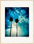 Bubbles and Sky Sticks Framed print 45x60 cm / 18x24″ Wood frame 23