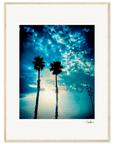 Bubbles and Sky Sticks Framed print 60x80 cm / 24x32″ Wood frame 26