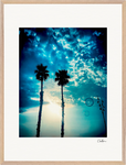 Bubbles and Sky Sticks Framed print 60x80 cm / 24x32″ Wood frame 21