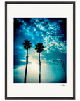 Bubbles and Sky Sticks Framed print A1 (59.4 x 84.1 cm) Black frame 50