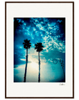 Bubbles and Sky Sticks Framed print A1 (59.4 x 84.1 cm) Dark wood frame 47