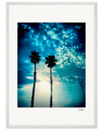 Bubbles and Sky Sticks Framed print A1 (59.4 x 84.1 cm) White frame 19
