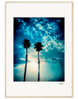 Bubbles and Sky Sticks Framed print A1 (59.4 x 84.1 cm) Wood frame 34