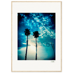 Bubbles and Sky Sticks Framed print A1 (59.4 x 84.1 cm) Wood frame 34