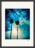 Bubbles and Sky Sticks Framed print A2 (42 x 59.4 cm) Black frame 47