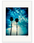 Bubbles and Sky Sticks Framed print A2 (42 x 59.4 cm) White frame 18