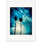 Bubbles and Sky Sticks Framed print A2 (42 x 59.4 cm) White frame 18