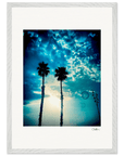 Bubbles and Sky Sticks Framed print A2 (42 x 59.4 cm) White frame 10