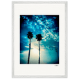 Bubbles and Sky Sticks Framed print A2 (42 x 59.4 cm) White frame 10