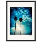 Bubbles and Sky Sticks Framed print A3 (29.7 x 42 cm) Black frame 49