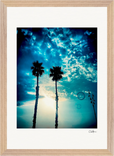Bubbles and Sky Sticks Framed print A3 (29.7 x 42 cm) Wood frame 26