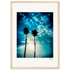 Bubbles and Sky Sticks Framed print A3 (29.7 x 42 cm) Wood frame 30