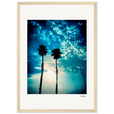 Bubbles and Sky Sticks Framed print A3 (29.7 x 42 cm) Wood frame 30