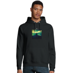 Calm - "Emerald Storms" Hoodie Off White XS 13