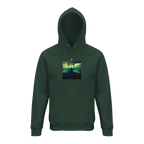 Calm - "Emerald Storms" Hoodie Bottle Green XS 1