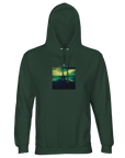 Calm - "Emerald Storms" Hoodie Bottle Green XS 29