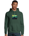 Calm - "Emerald Storms" Hoodie Off White XS 46