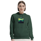 Calm - "Emerald Storms" Hoodie Off White XS 11