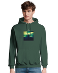 Calm - "Emerald Storms" Hoodie Bottle Green XS 31
