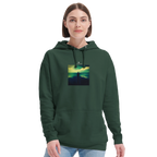 Calm - "Emerald Storms" Hoodie Bottle Green XS 5
