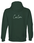 Calm - "Emerald Storms" Hoodie Bottle Green XS 30
