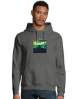 Calm - "Emerald Storms" Hoodie Off White XS 11