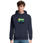 Calm - "Emerald Storms" Hoodie French Navy XS 3