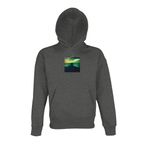 Calm - "Emerald Storms" Hoodie Grey Melange XS 1
