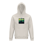 Calm - "Emerald Storms" Hoodie Off White XS 4