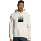 Calm - "Emerald Storms" Hoodie Off White XS 5
