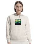 Calm - "Emerald Storms" Hoodie Off White XS 8