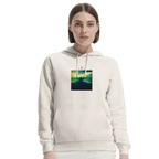 Calm - "Emerald Storms" Hoodie Off White XS 7