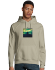 Calm - "Emerald Storms" Hoodie Off White XS 41