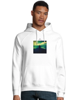 Calm - "Emerald Storms" Hoodie Off White XS 21