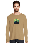 Calm - "Emerald Storms" Long sleeve dark beige XS 6