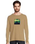 Calm - "Emerald Storms" Long sleeve dark beige XS 6