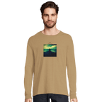 Calm - "Emerald Storms" Long sleeve dark beige XS 3