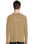 Calm - "Emerald Storms" Long sleeve dark beige XS 7