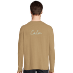 Calm - "Emerald Storms" Long sleeve dark beige XS 4