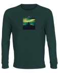 Calm - "Emerald Storms" Long sleeve green empire XS 12