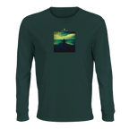 Calm - "Emerald Storms" Long sleeve green empire XS 1